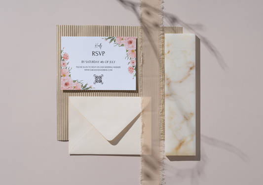 Floral Wedding Invite Template Bundle